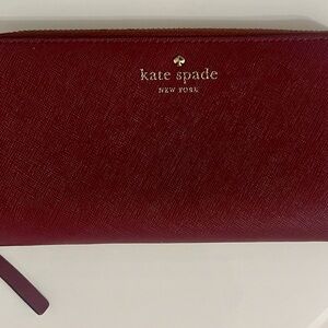 Kate Spade Burgundy Wallet